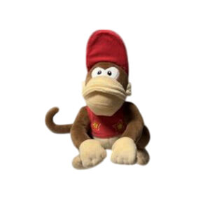Super Mario Nintendo 9” Diddy Kong Plush Figure Doll